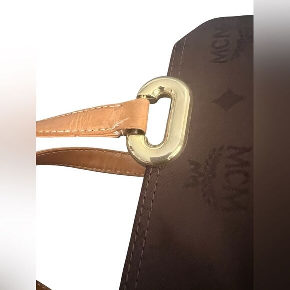 MCM Visetos Nylon Handbag - Picture 10 of 16